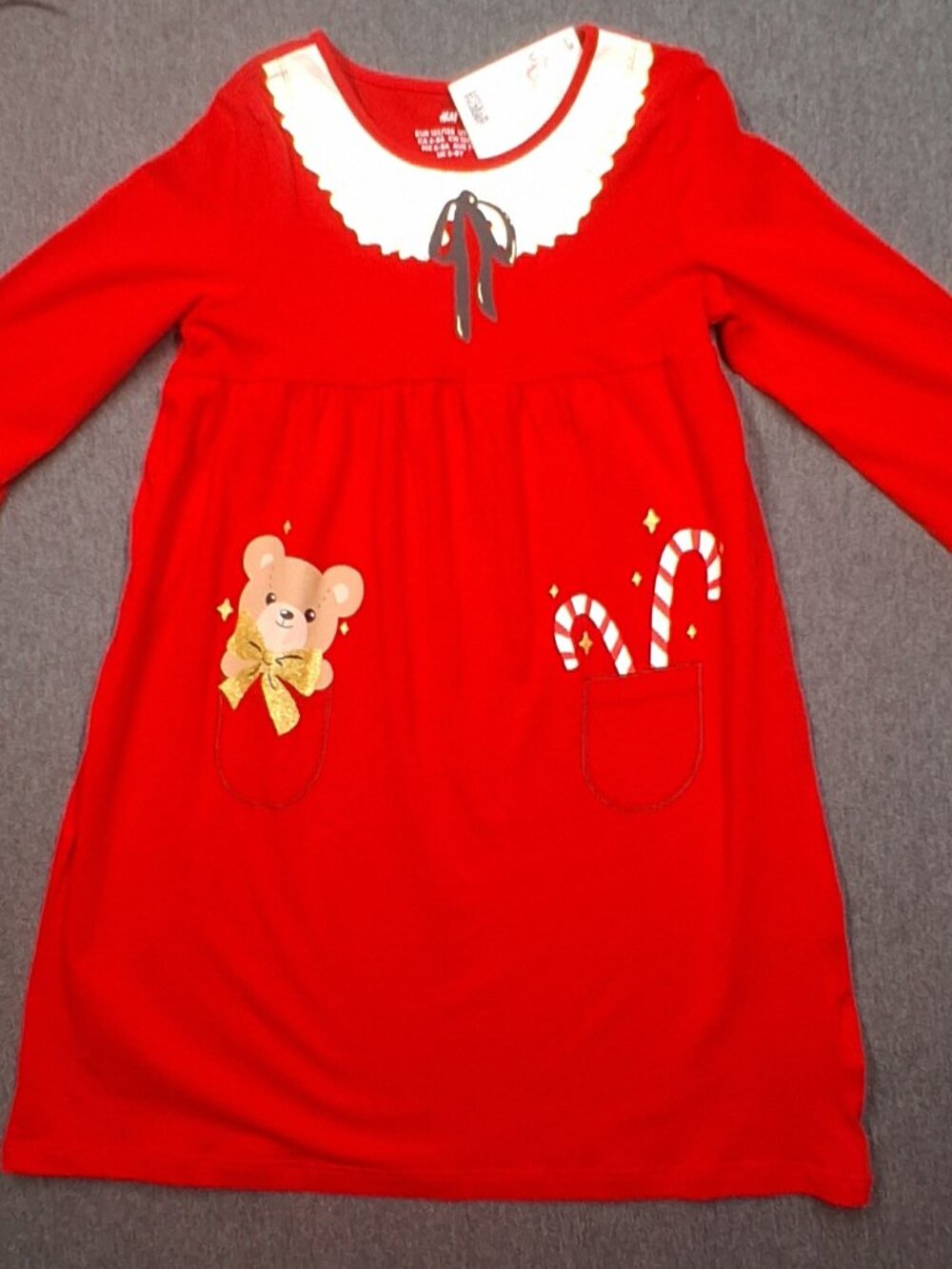 Girls dress, H& M! Size 6/8, red, new with tags
